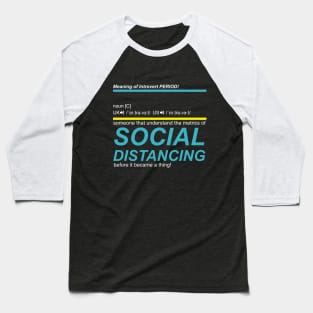 Social Distancing T-Shirt for Introvert Baseball T-Shirt